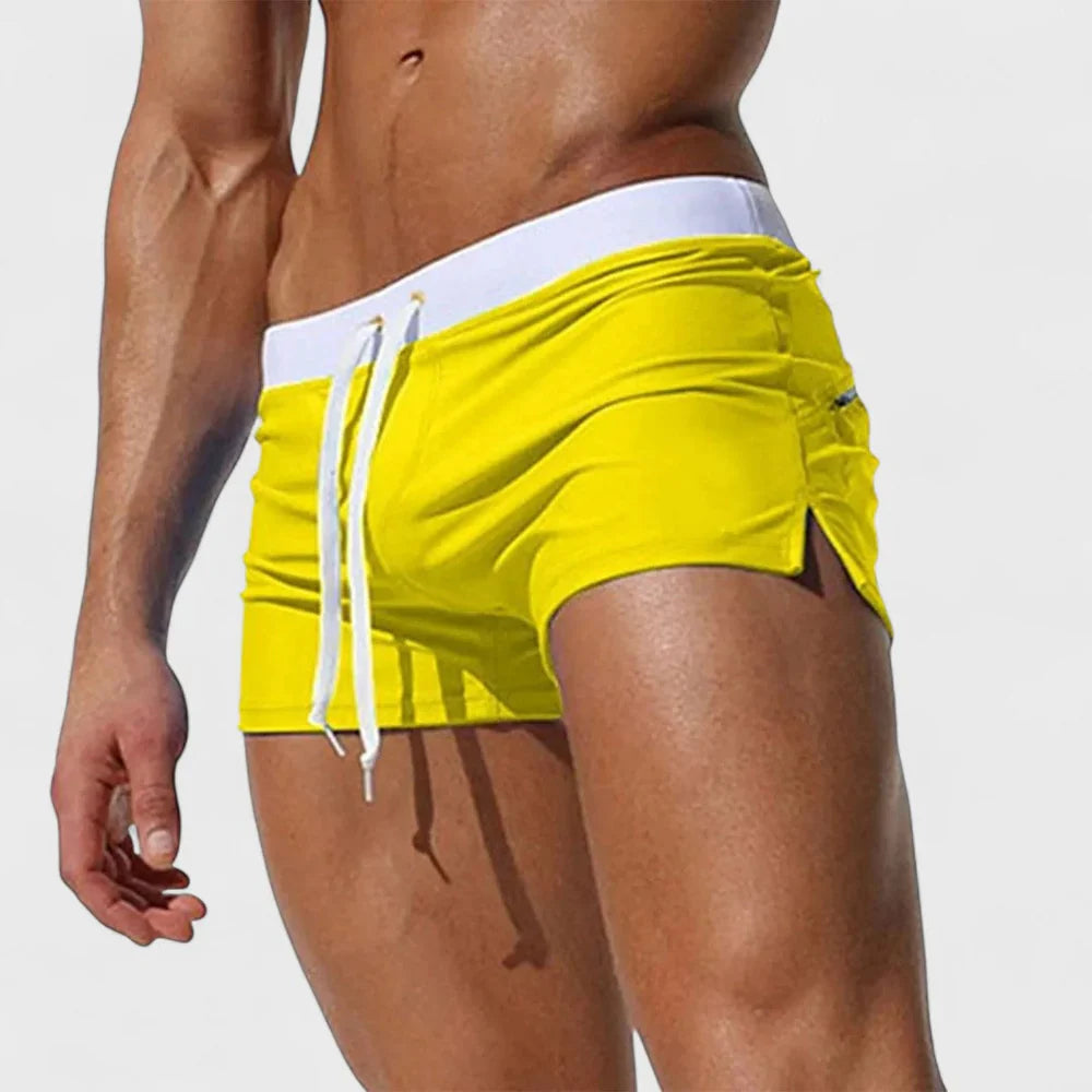 Norat - Bañador con Cintura Ajustable