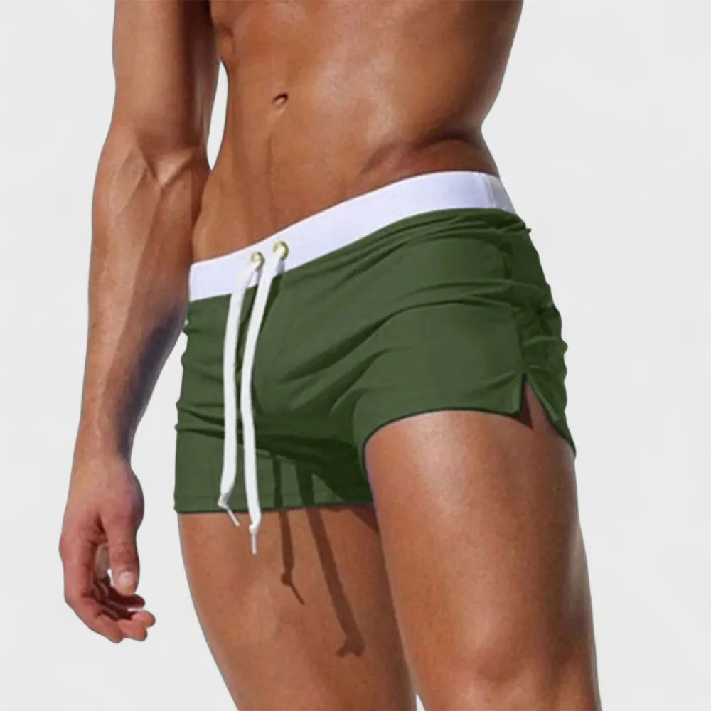 Norat - Bañador con Cintura Ajustable