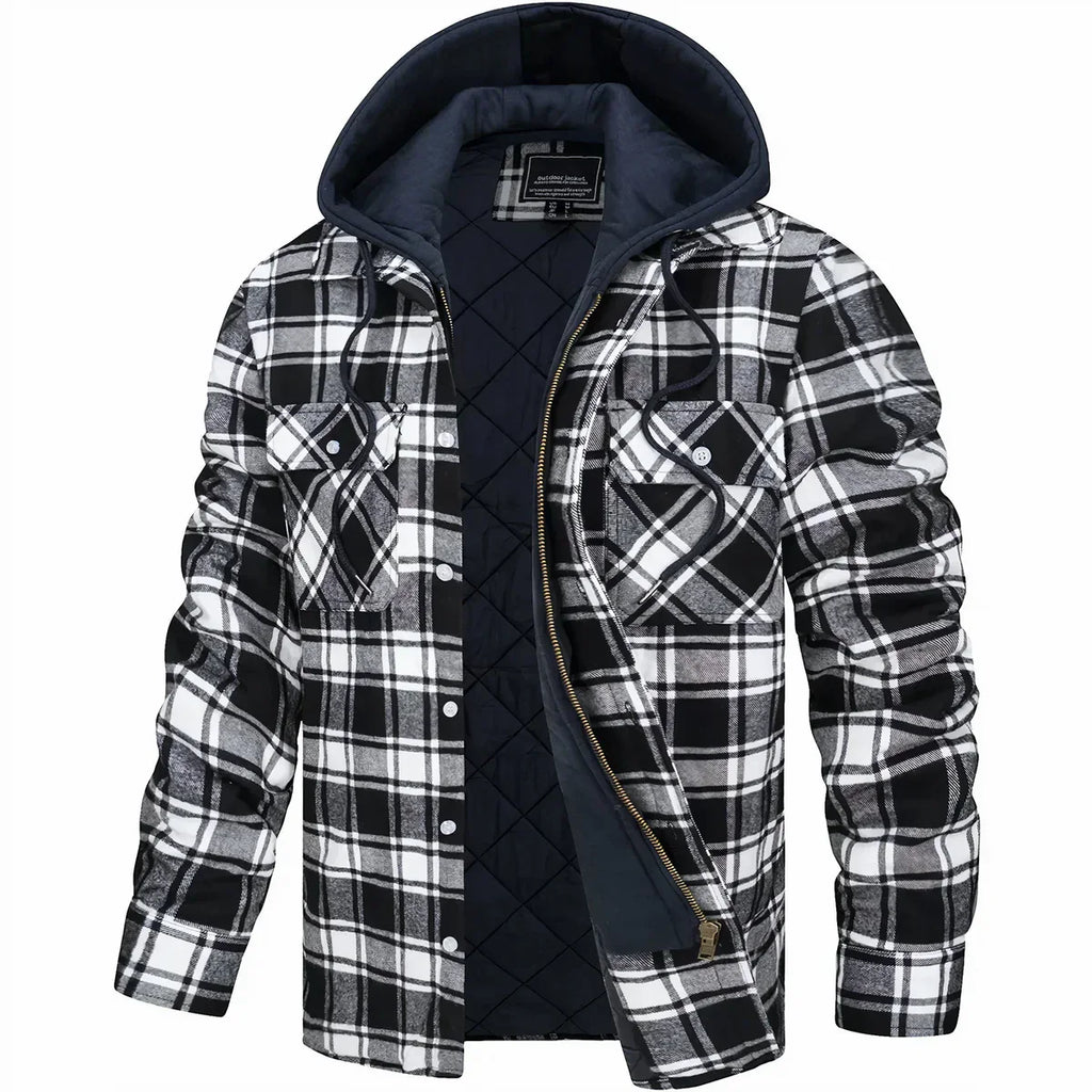 Lars - Chaqueta de Invierno Moderna con Capucha