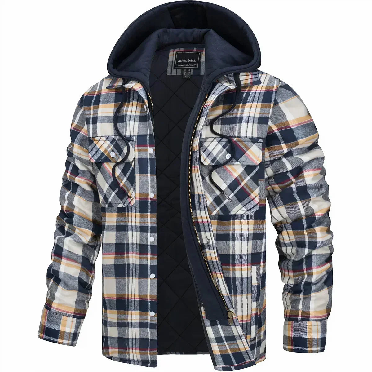 Lars - Chaqueta de Invierno Moderna con Capucha