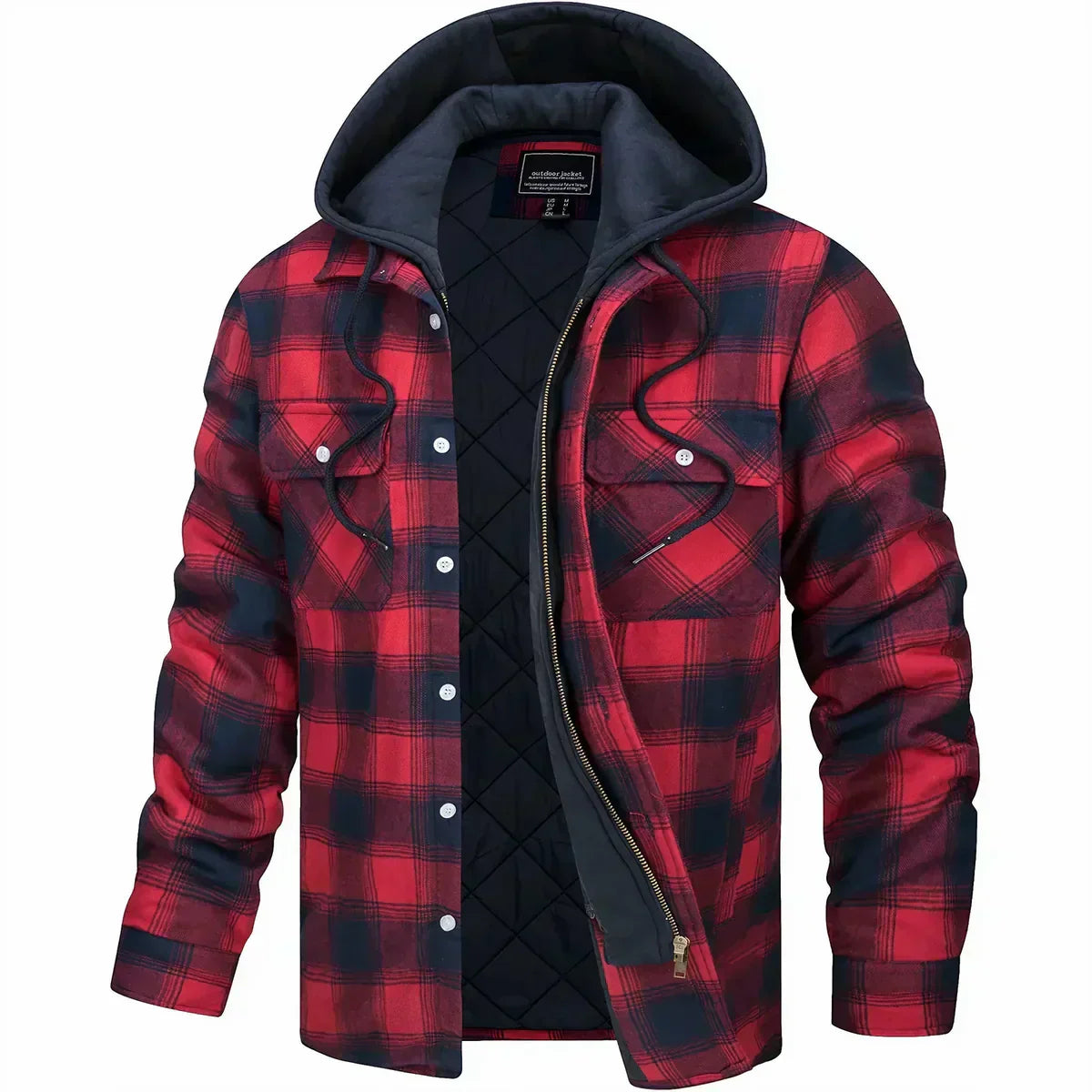 Lars - Chaqueta de Invierno Moderna con Capucha