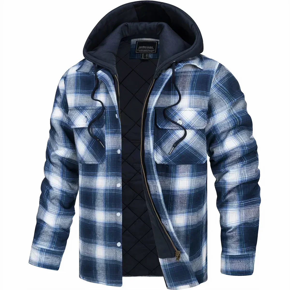 Lars - Chaqueta de Invierno Moderna con Capucha