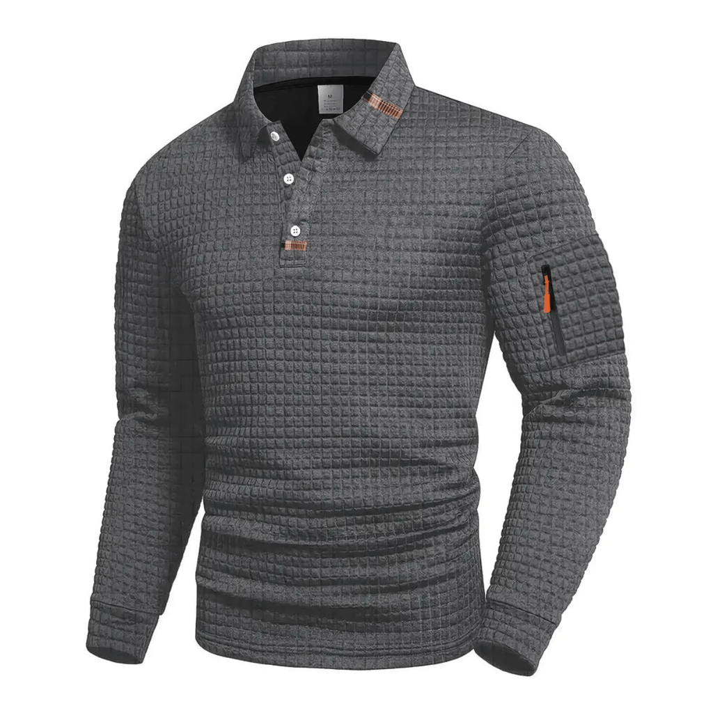 Willem | Polo premium con botones y bolsillo práctico en la manga