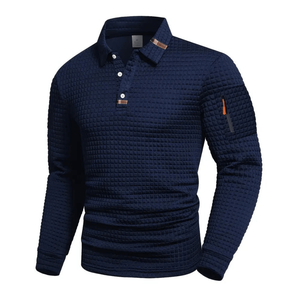 Willem | Polo premium con botones y bolsillo práctico en la manga