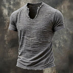 Gorvel - Camiseta Vintage Slim Fit